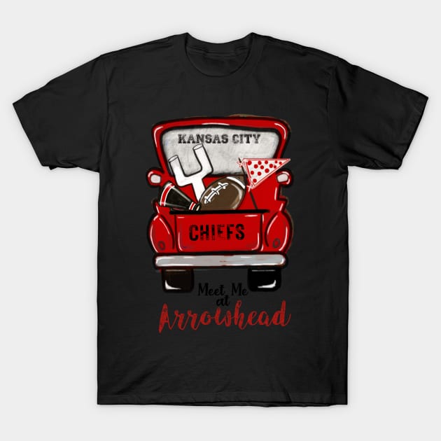 Truck- Meet Me At Arrowhead T-Shirt by Brooke Rae's